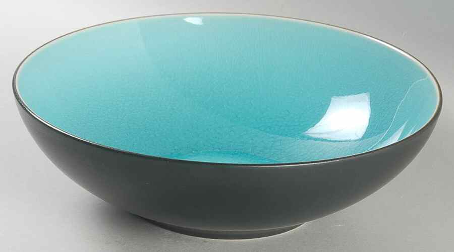 Vagary Turquoise Soup/Cereal Bowl by Caldo-Freddo-1