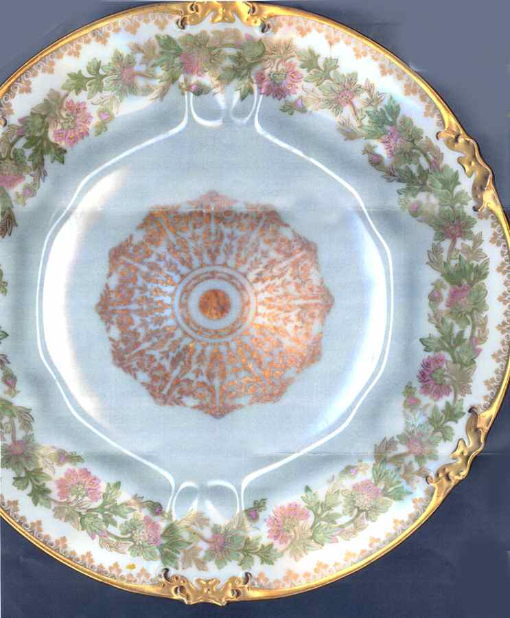 CHF1441 Dinner Plate by Charles Field Haviland-1