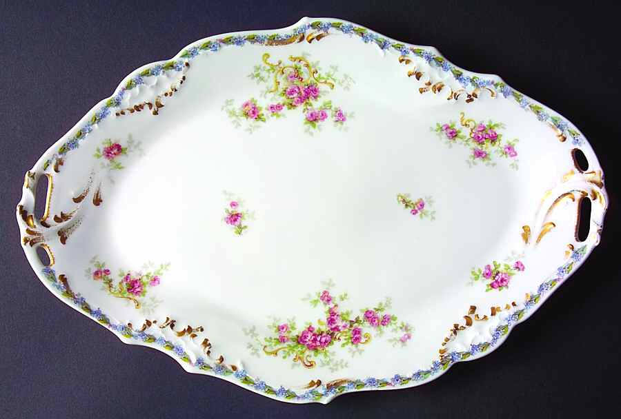 CMT121 14" Oval Serving Platter by Charles Martin-1