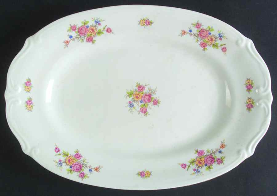 044081 12" Oval Serving Platter by Chodziez-Poland-1