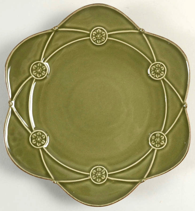 Meridian Olive Salad Plate by Casafina-1