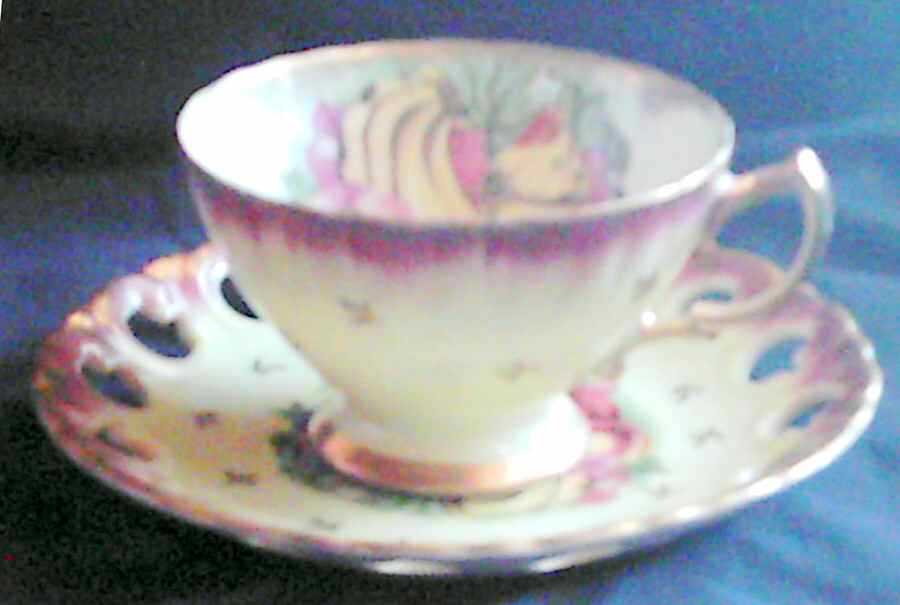 CDG2 Footed Cup & Saucer Set by CDGC (Japan)-1