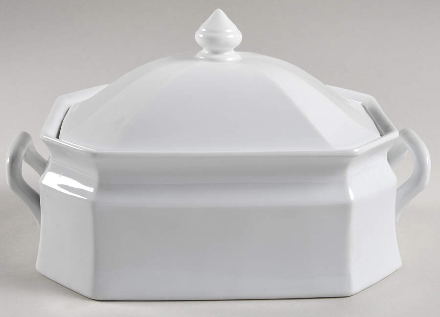 Maison Blanche Round Covered Vegetable by Cooks Club-1