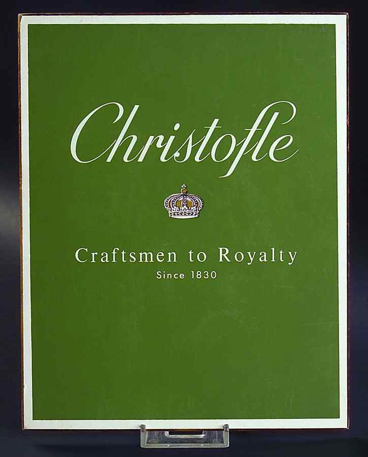 Advertising Signs Cardboard Advertising Sign by Christofle France-1