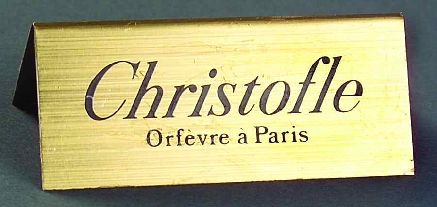 Advertising Signs Advertising Sign by Christofle France-1