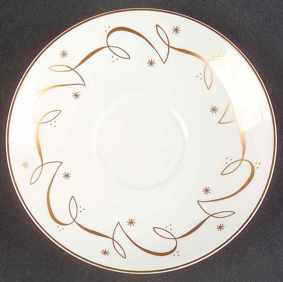 Party Line Saucer by Coalport-1