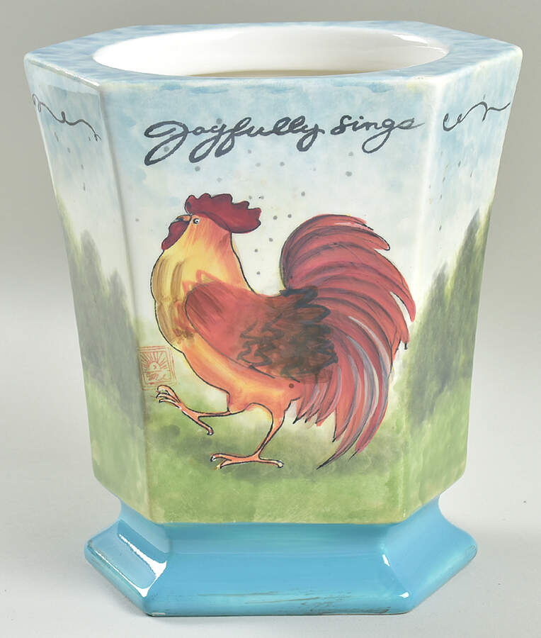 Rooster, The Medium Canister No Lid by Certified International-1