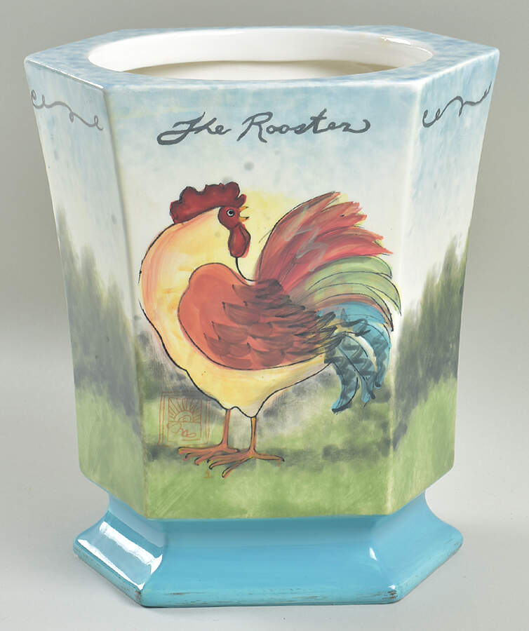 Rooster, The Extra Large Canister No Lid by Certified International-1