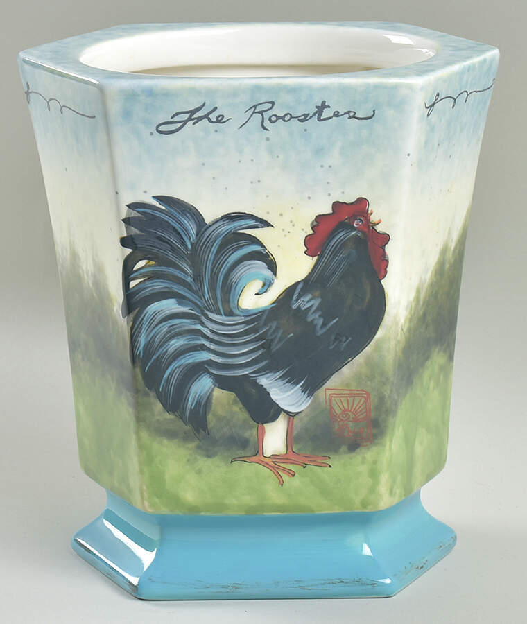 Rooster, The Large Canister No Lid by Certified International-1