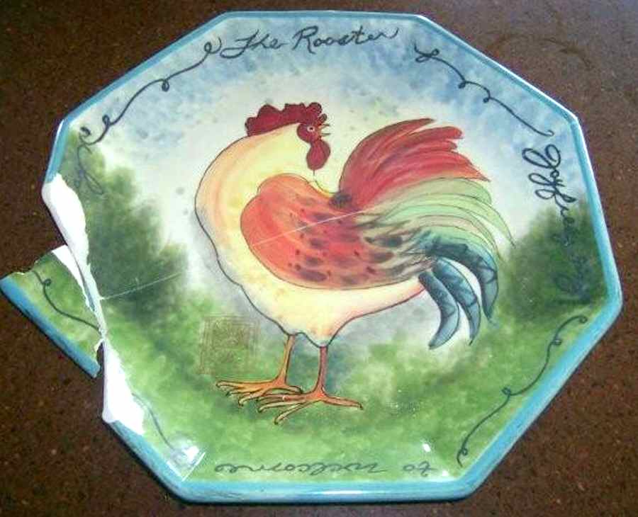 Rooster, The Dinner Plate by Certified International-1