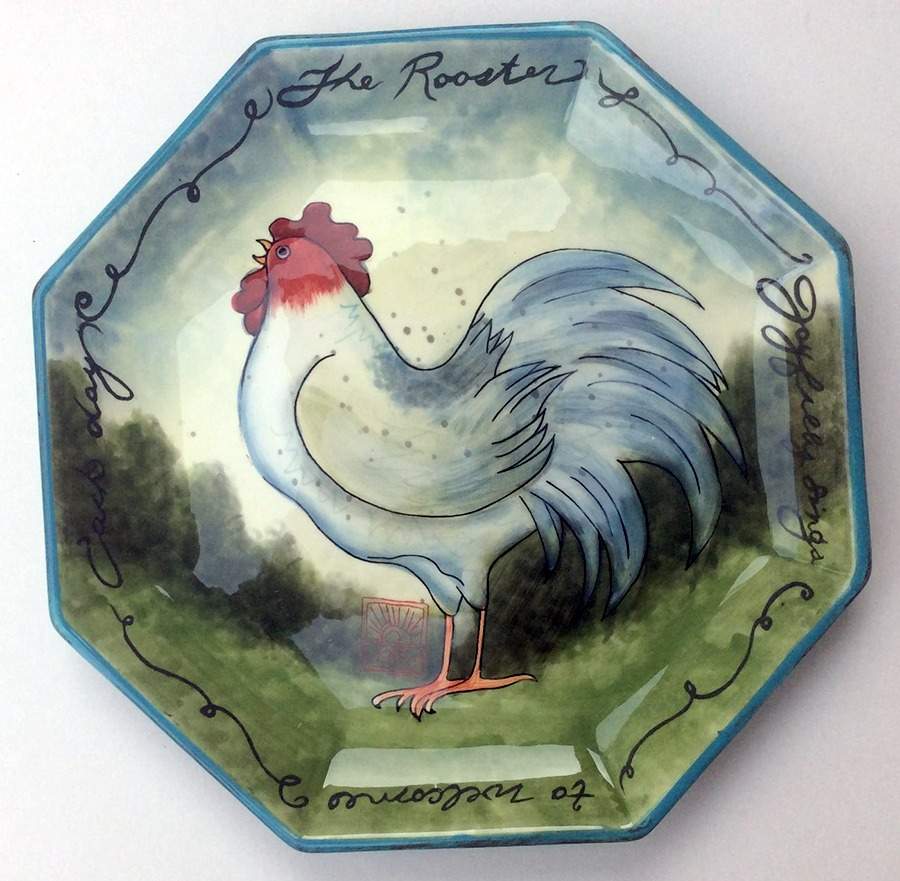 Rooster, The Dinner Plate by Certified International-1