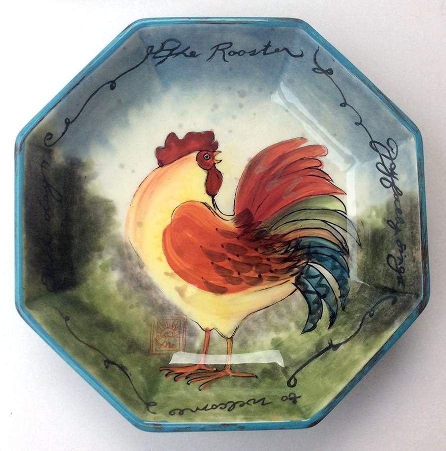 Rooster, The 8" Soup/Pasta Bowl by Certified International-1