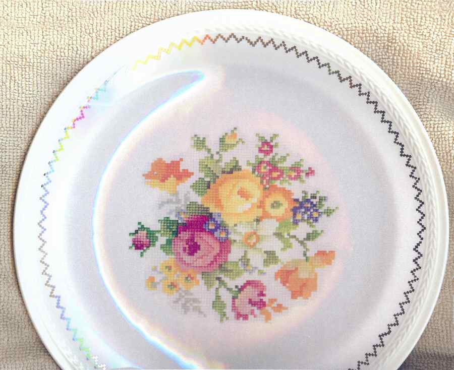 CRP193 Dinner Plate by Crown Potteries-1