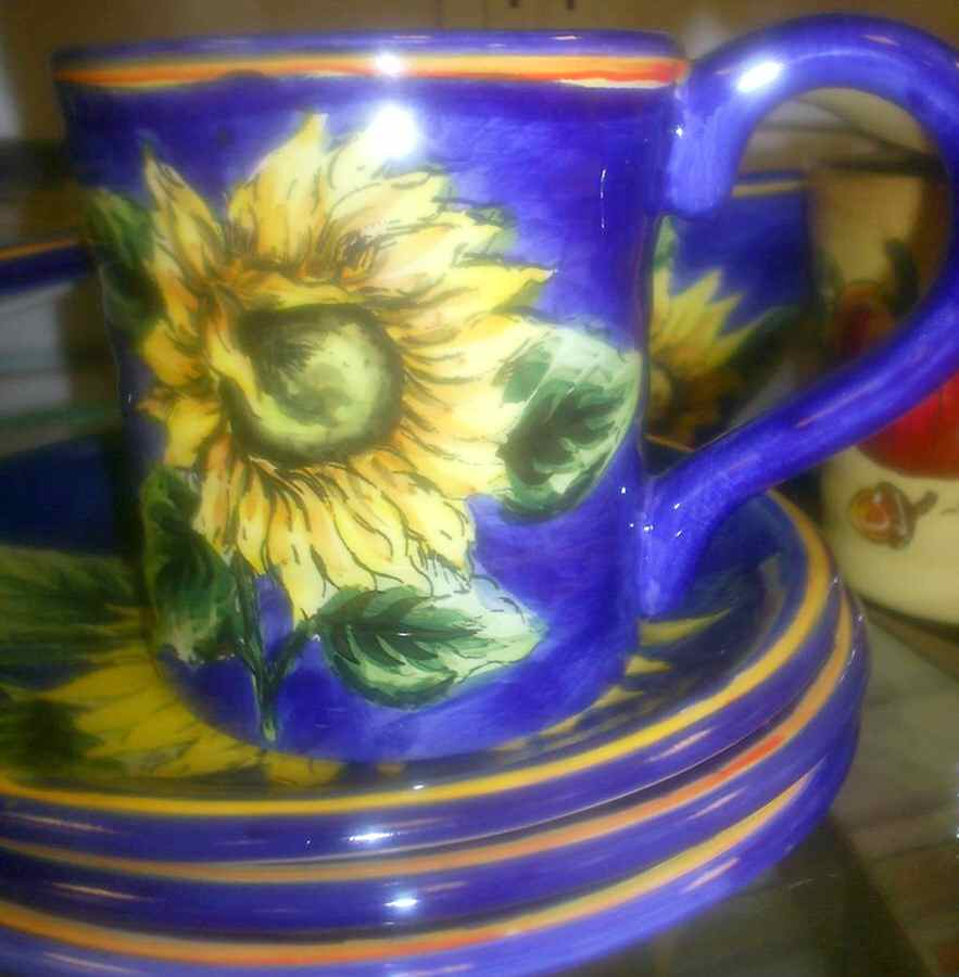 Sunflower Mug by Maxcera Corp-1