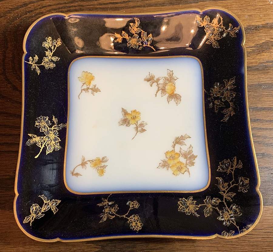 CHF1452 Square Salad Plate by Charles Field Haviland-1