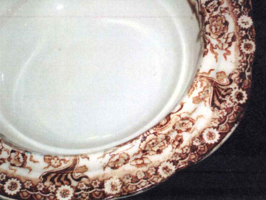Malvern (Brown) Round Butter No Lid by F Winkle-1