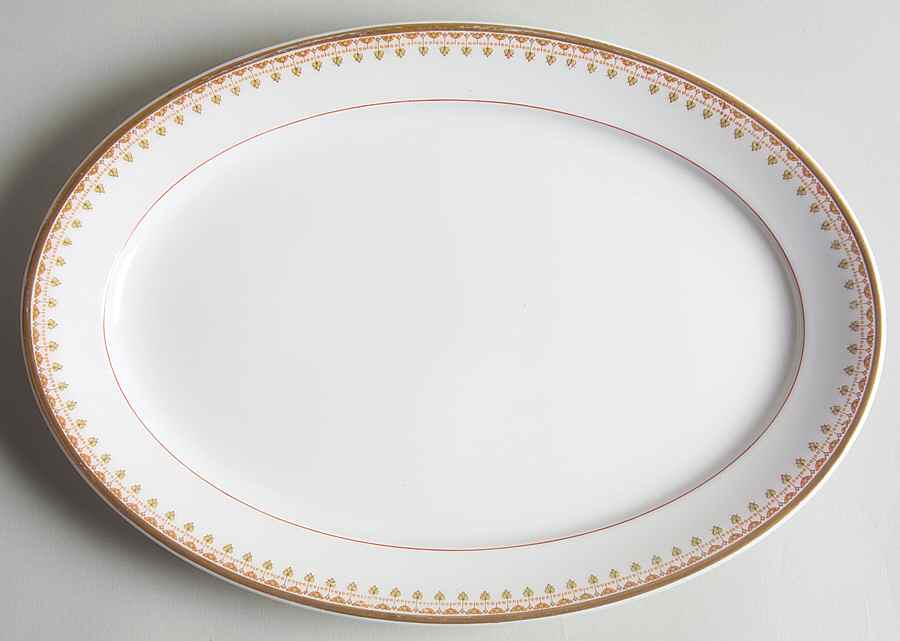 CHF1453 11" Oval Serving Platter by Charles Field Haviland-1