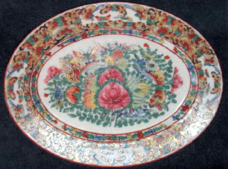 CX429 12" Oval Serving Platter by China (Made in China)-1