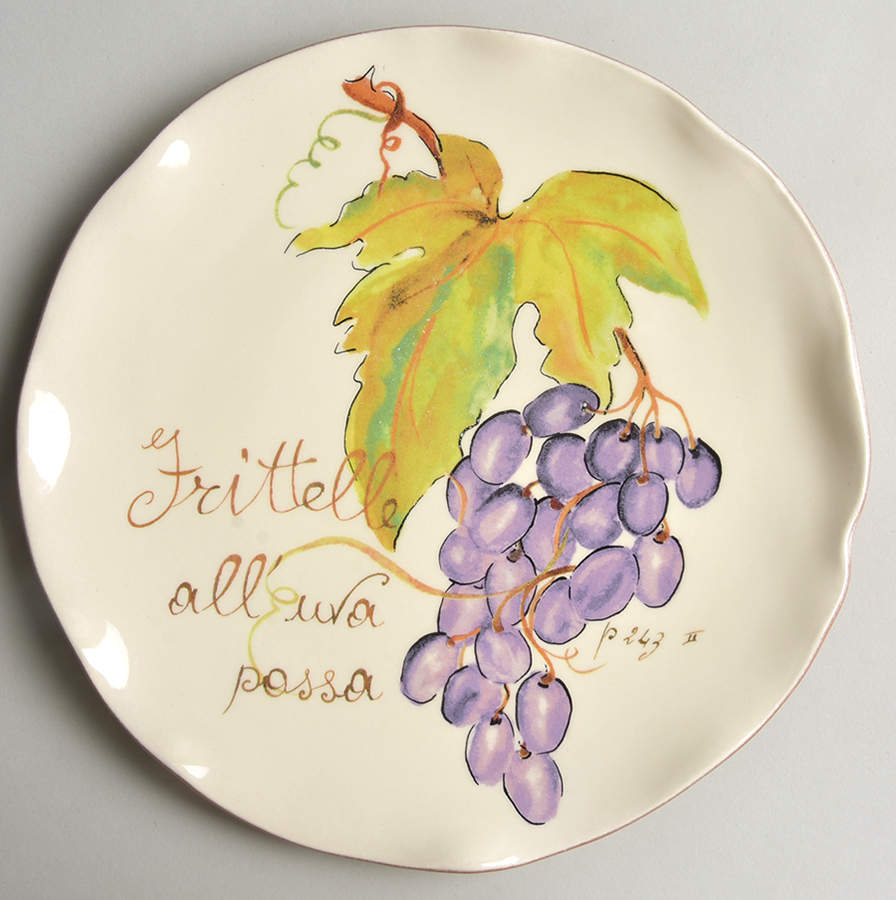 Verona Fruit Salad/Dessert Plate by Crate & Barrel-1