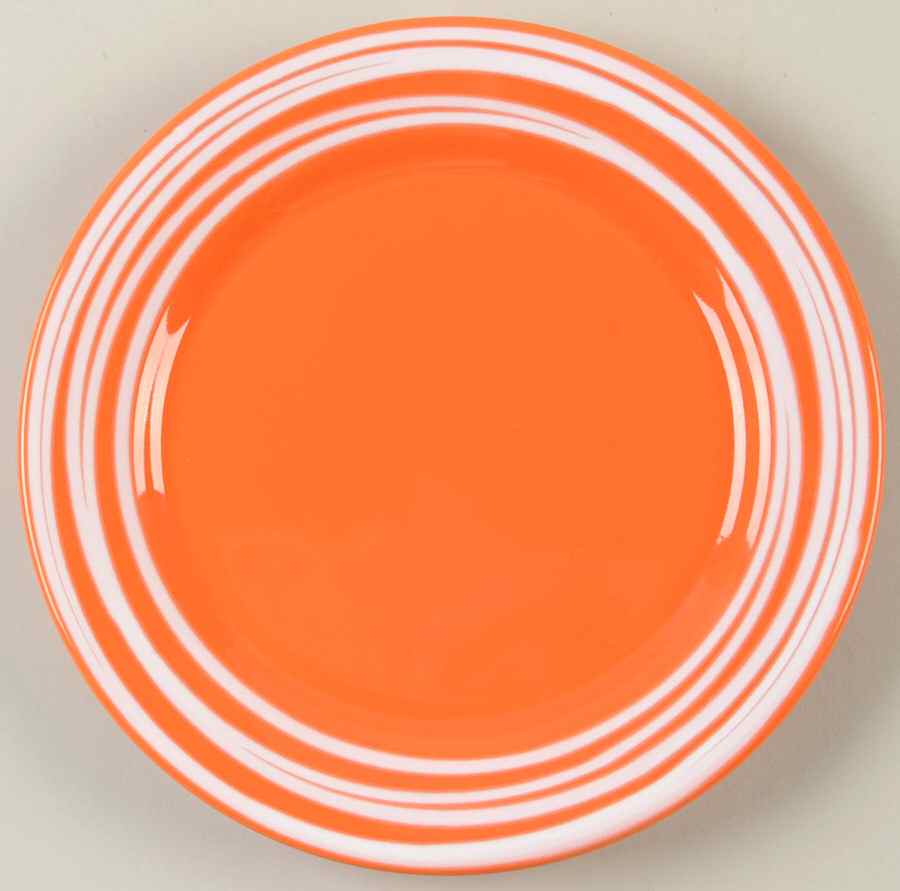 Spiral Rimmed Salad/Dessert Plate by Crate & Barrel-1