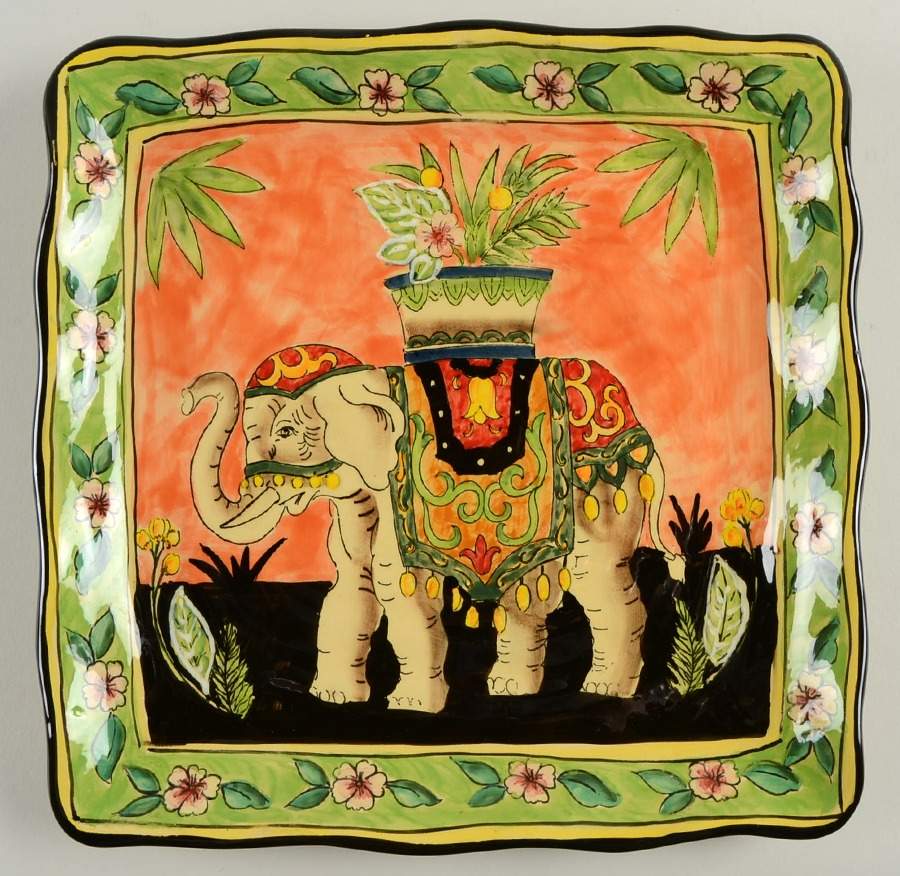 West Indies Dinner Plate by Maxcera Corp-1