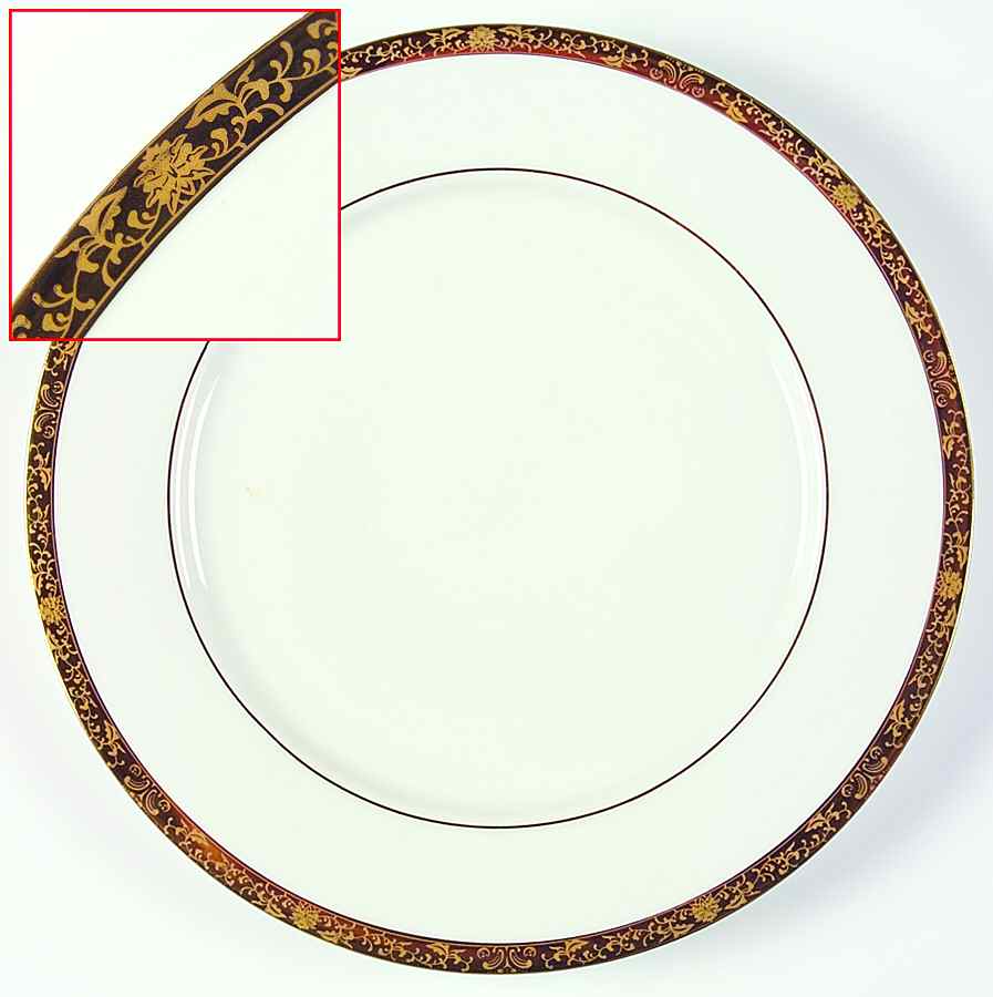 Imperial Dinner Plate by China Pearl-1