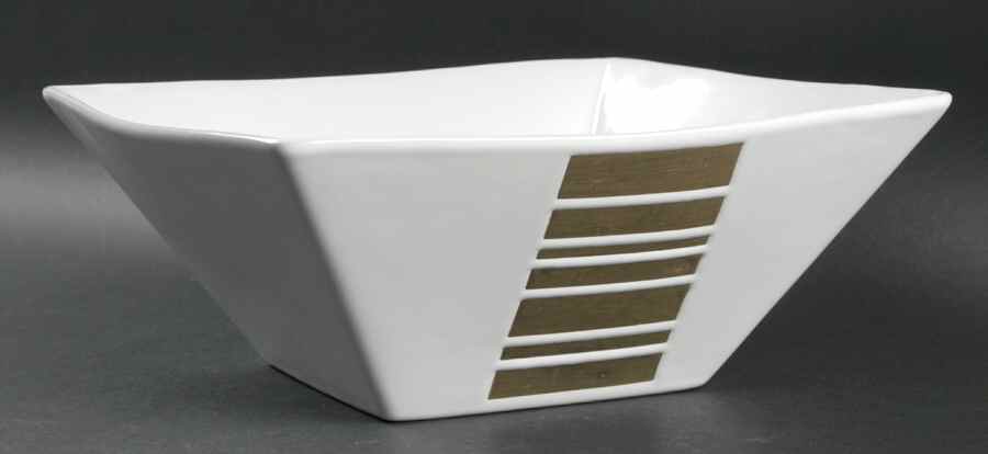 Vista White 9" Round Vegetable Bowl by Cuisinart Dinnerware-1