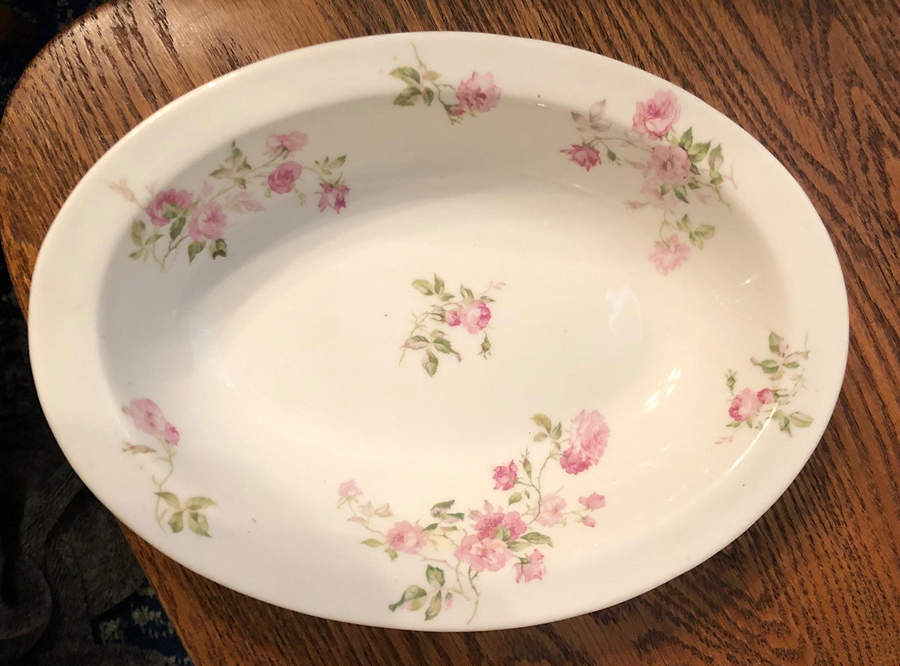 CHF1457 10" Oval Vegetable Bowl by Charles Field Haviland-1