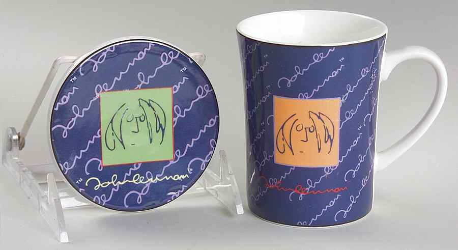 John Lennon Collection Mug & Coaster Set by Coalport-1