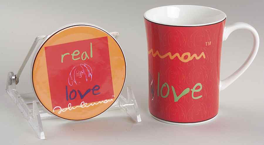 John Lennon Collection Mug & Coaster Set by Coalport-1