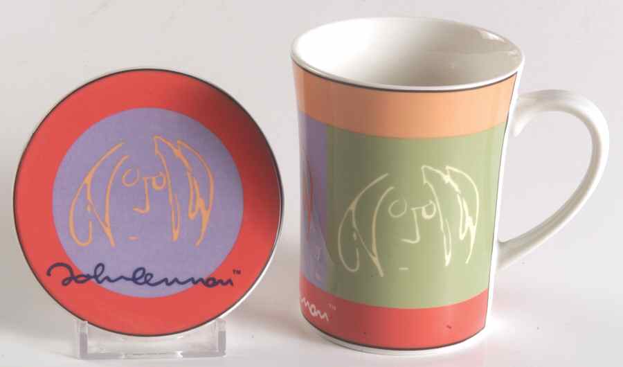 John Lennon Collection Mug & Coaster Set by Coalport-1