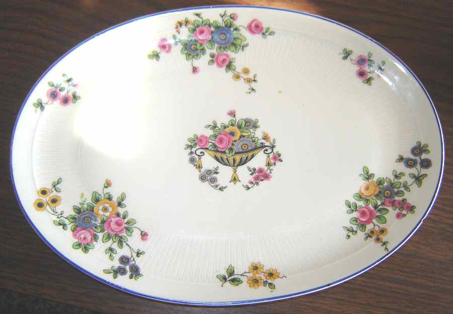 CHF1462 12" Oval Serving Platter by Charles Field Haviland-1