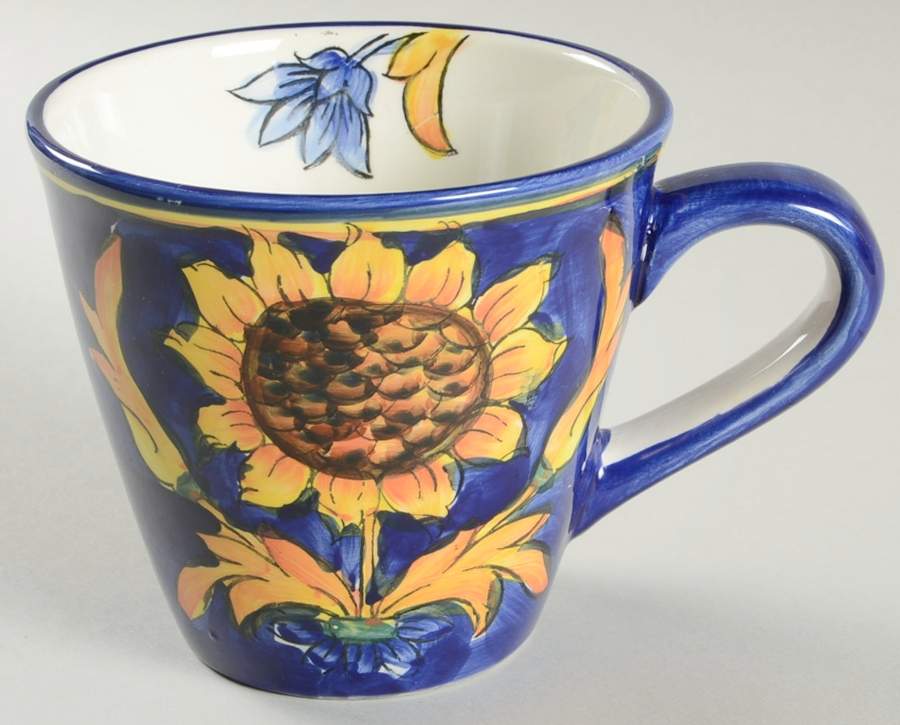 Tuscan Sunflower Mug by Maxcera Corp-1