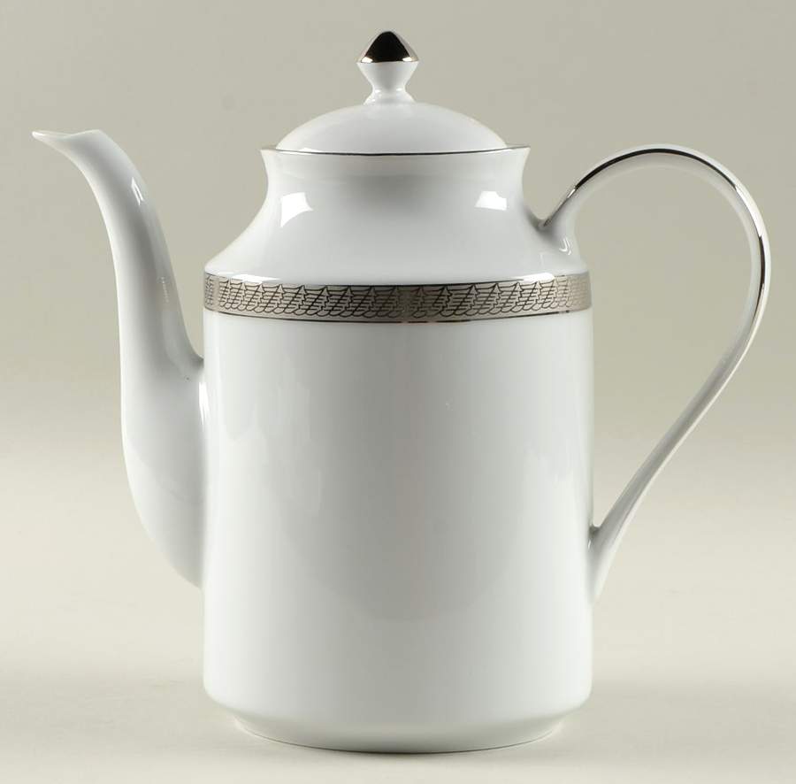 Pure Platinum Coffee Pot & Lid by Centurion-1