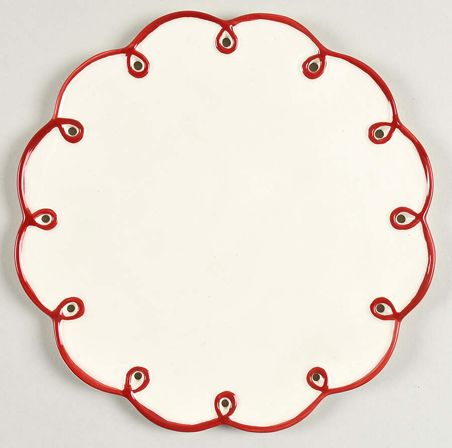 Laurie Salad/Dessert Plate by Crate & Barrel-1