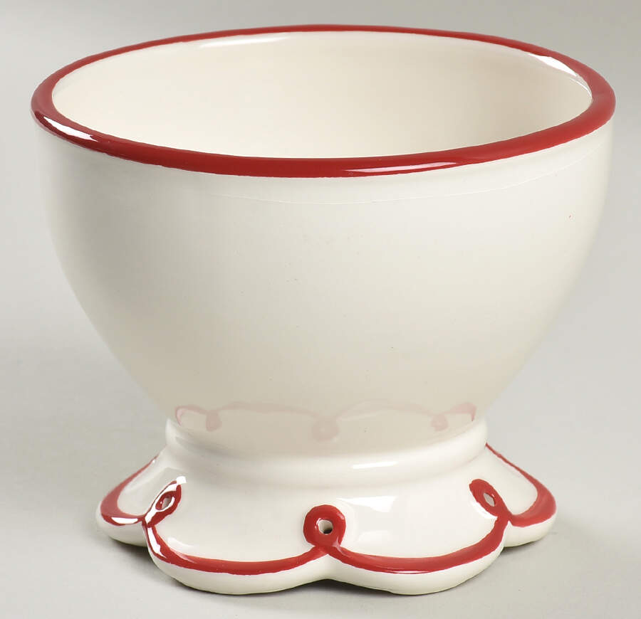 Laurie 4" Footed Bowl by Crate & Barrel-1