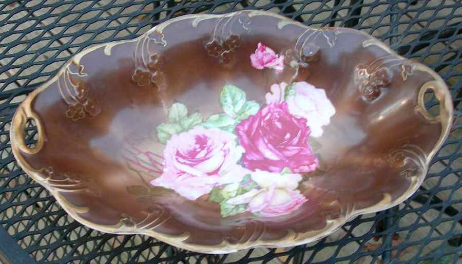 22575 13" Oval Serving Platter by Carl Tielsch-1