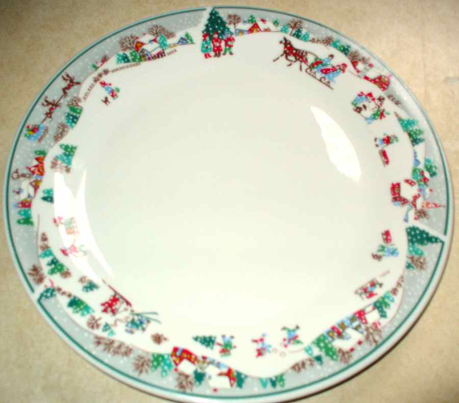 Charistmas Wonderland Dinner Plate by China (Made in China)-1