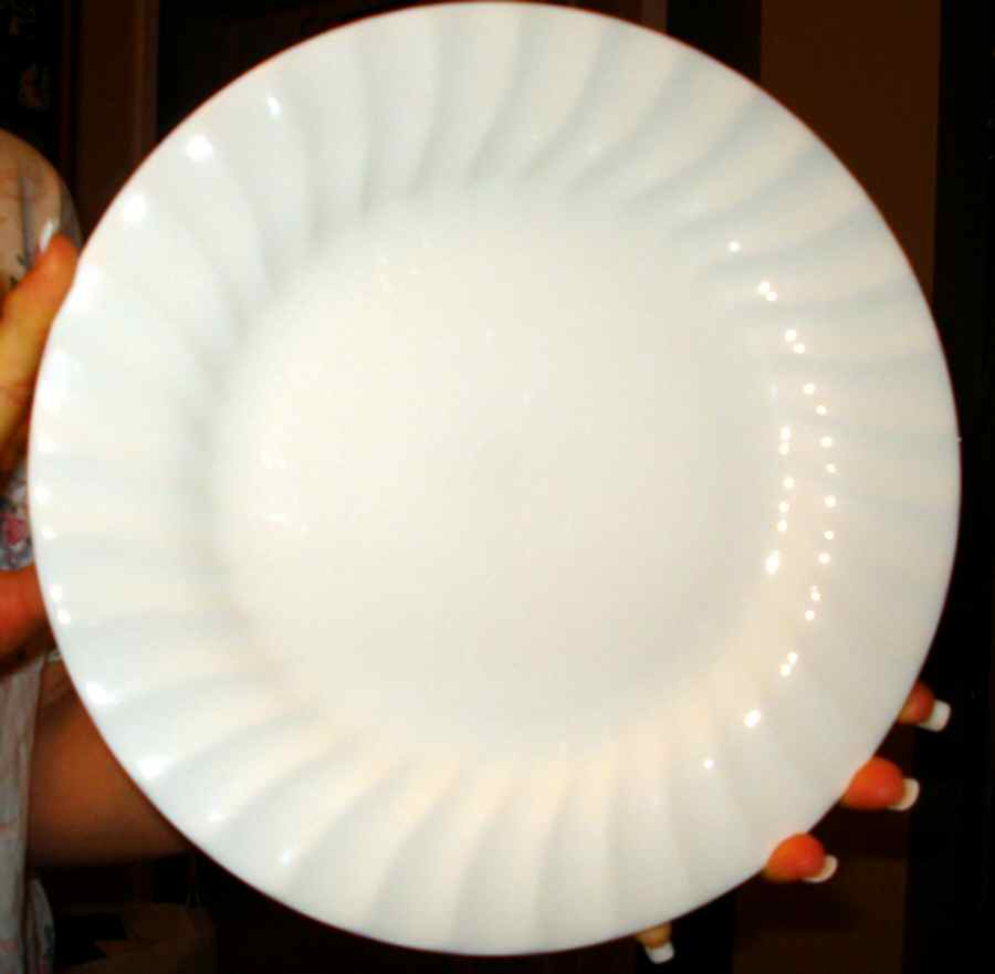 Camille Dinner Plate by Crate & Barrel-1