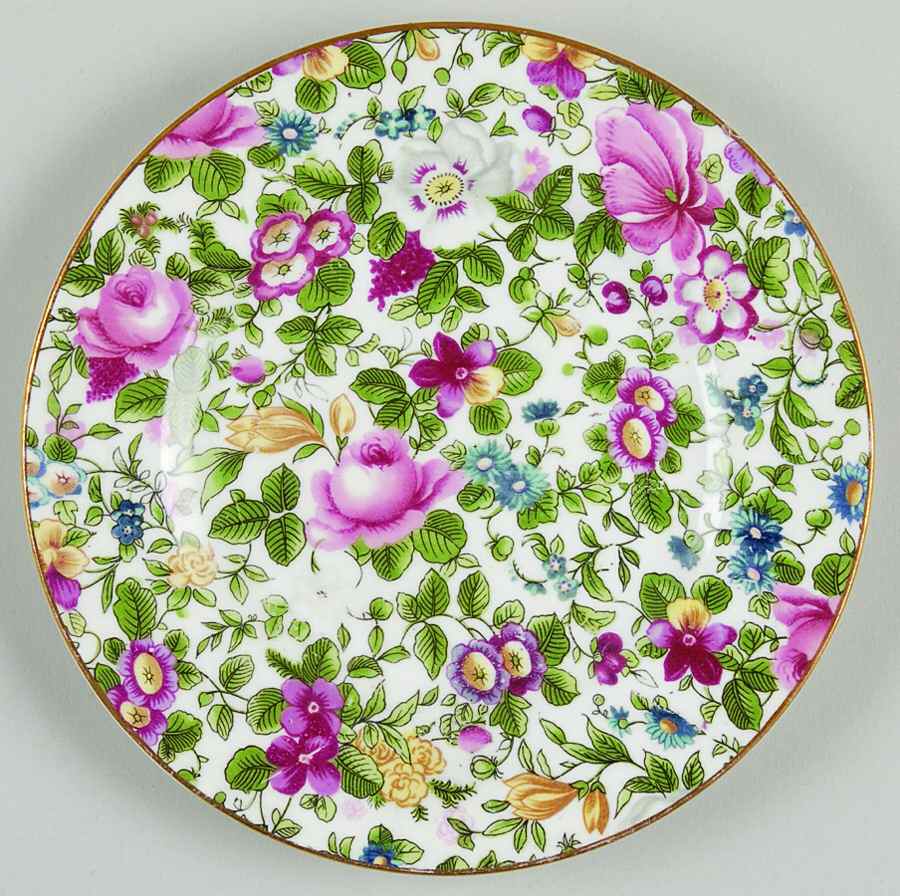V290 Bread & Butter Plate by Crown Staffordshire-1