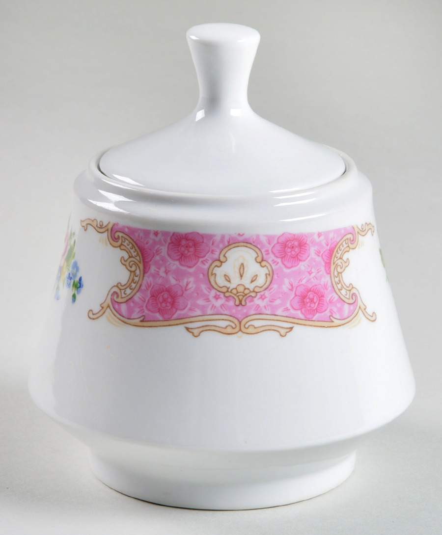 CX439 Sugar Bowl & Lid by China (Made in China)-1