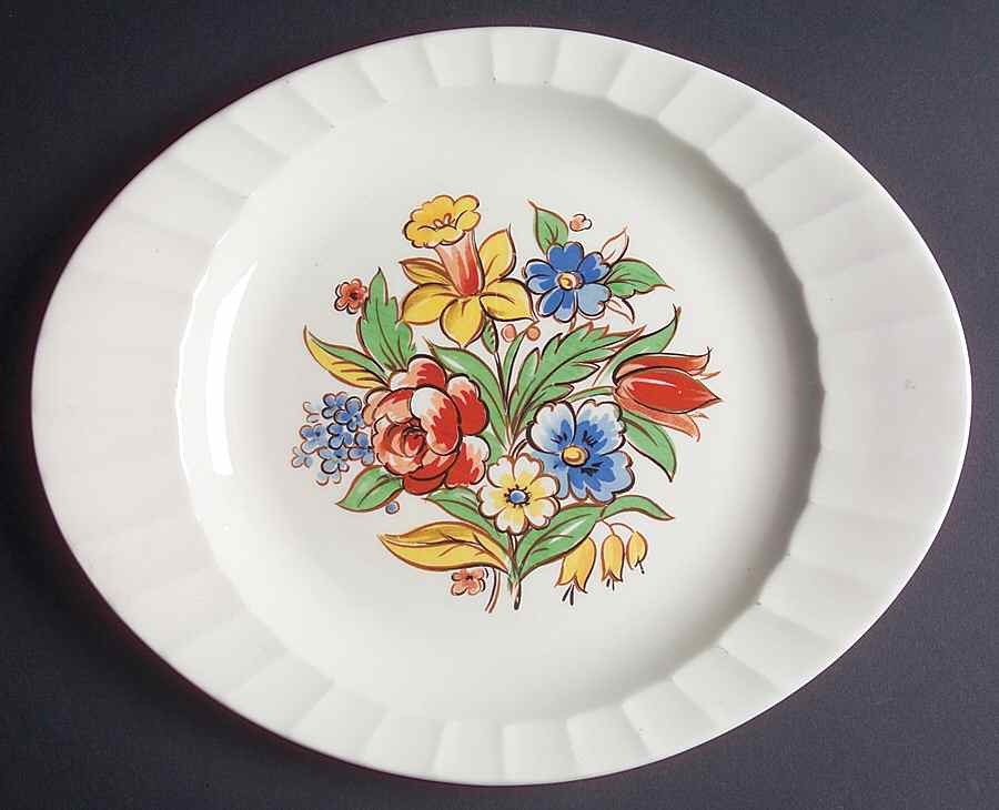 COI97 11" Oval Serving Platter by Cronin-1