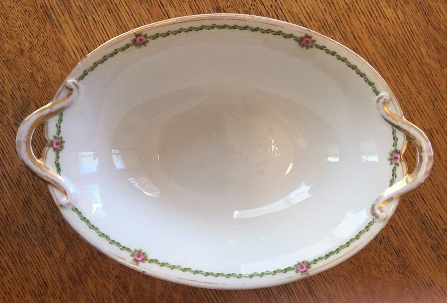 CHF1469 8" Oval Vegetable Bowl by Charles Field Haviland-1