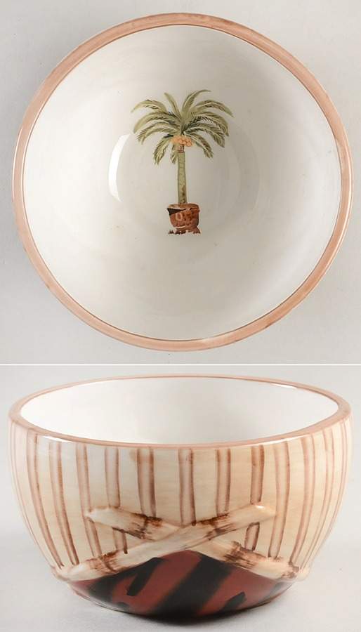 Bamboo Palm Soup/Cereal Bowl by Capriware-1