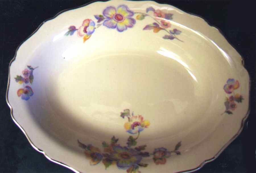 2802 9" Oval Vegetable Bowl by Canonsburg-1