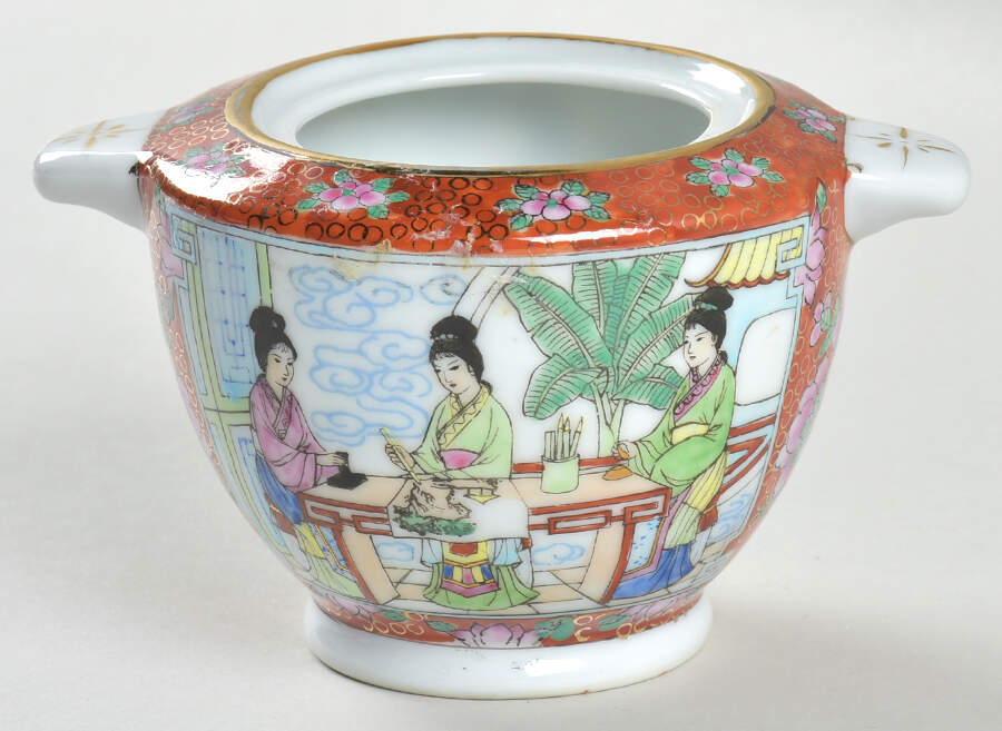 CX443 Sugar Bowl No Lid by China (Made in China)-1