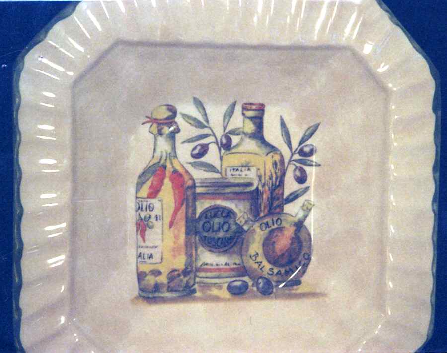 CXQ8 Square Dinner Plate by Ceramica Due Torri-1