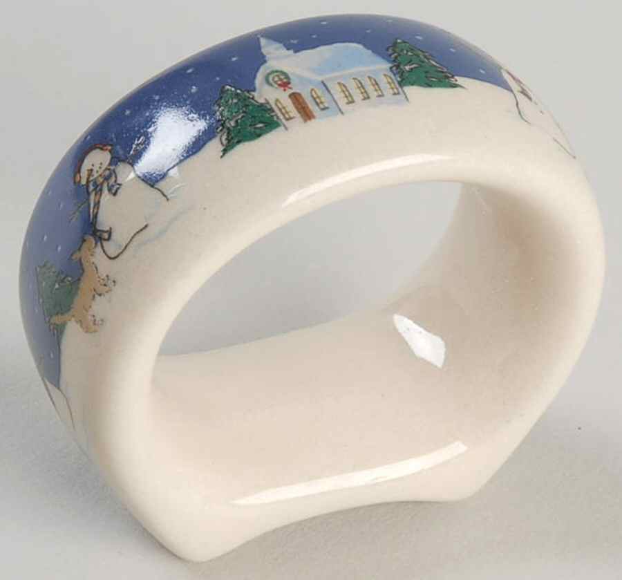 Holy Night Napkin Ring by Canterbury Potteries-1