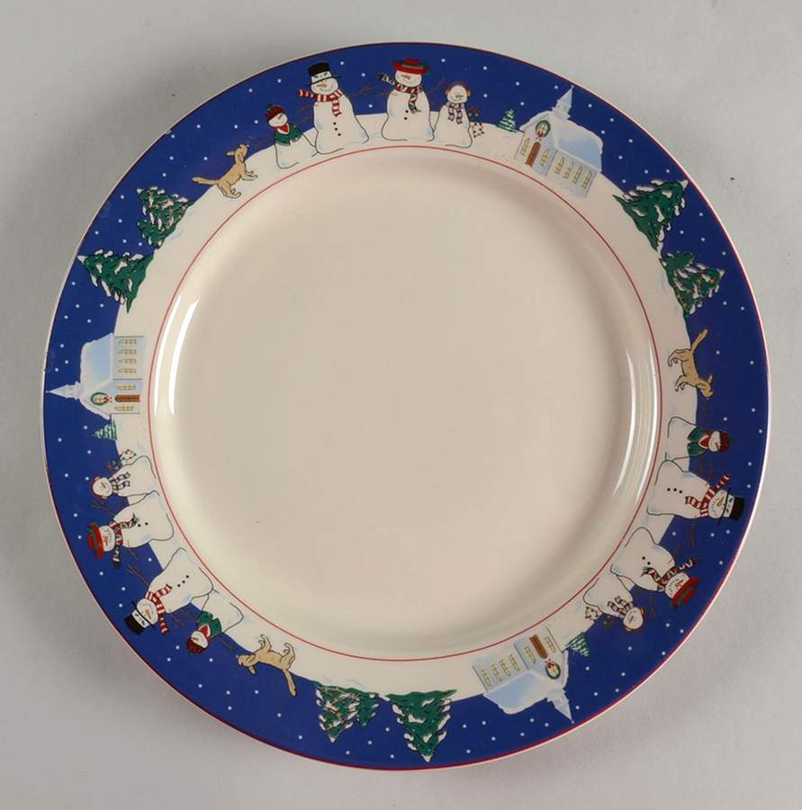 Holy Night Dinner Plate by Canterbury Potteries-1