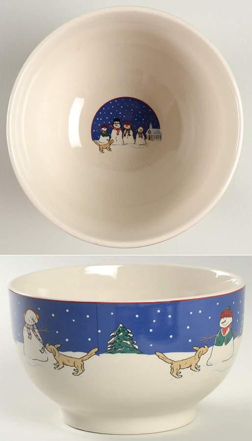 Holy Night Coupe Cereal Bowl by Canterbury Potteries-1